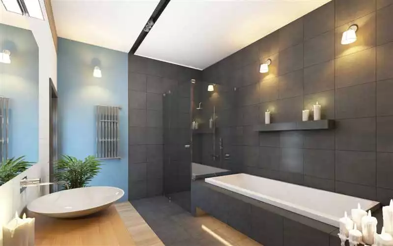 Как создать эффектное освещение в ванной комнате в современном стиле