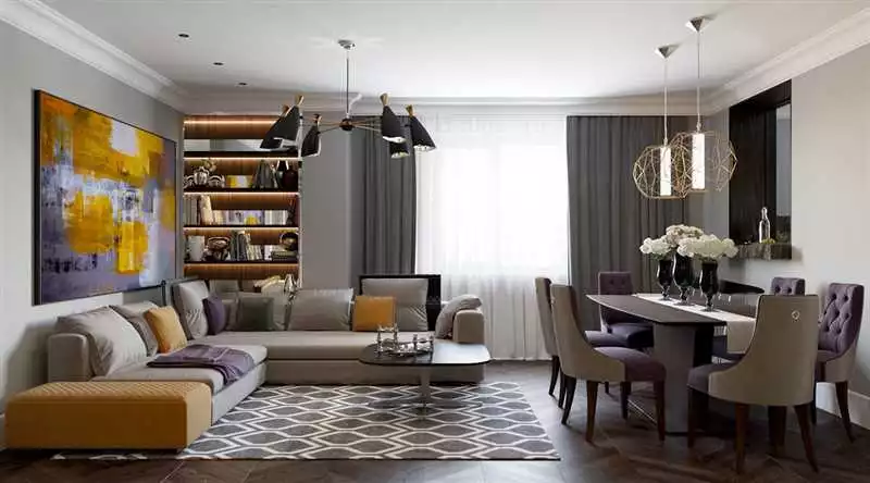 Подбор мебели и аксессуаров в дизайне квартиры
