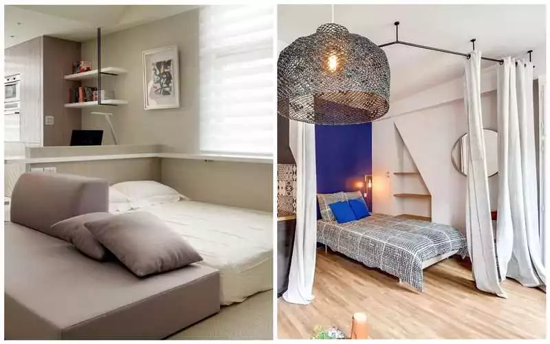 Современные и стильные кровати для квартиры-студии
