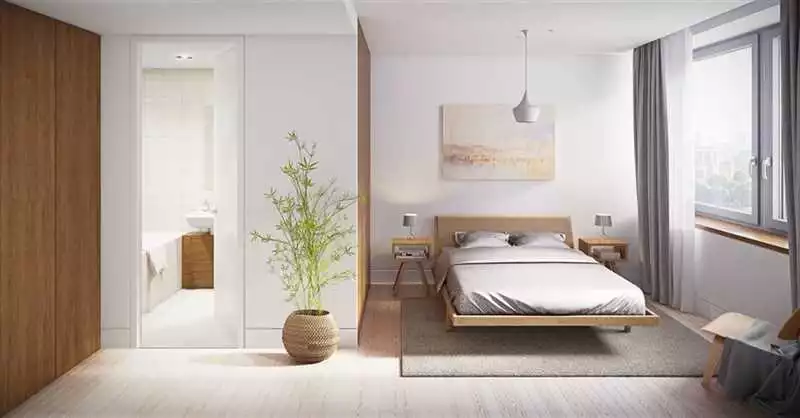 Современная спальня в стиле минимализма