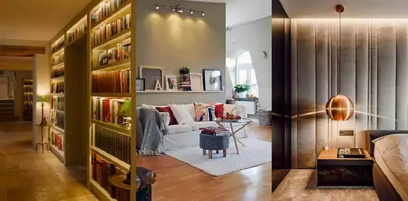 Световые акценты в дизайне квартиры подчеркиваем особенности интерьера